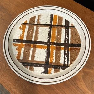 Plaid Vintage Serving Platter by Highlands Tartan